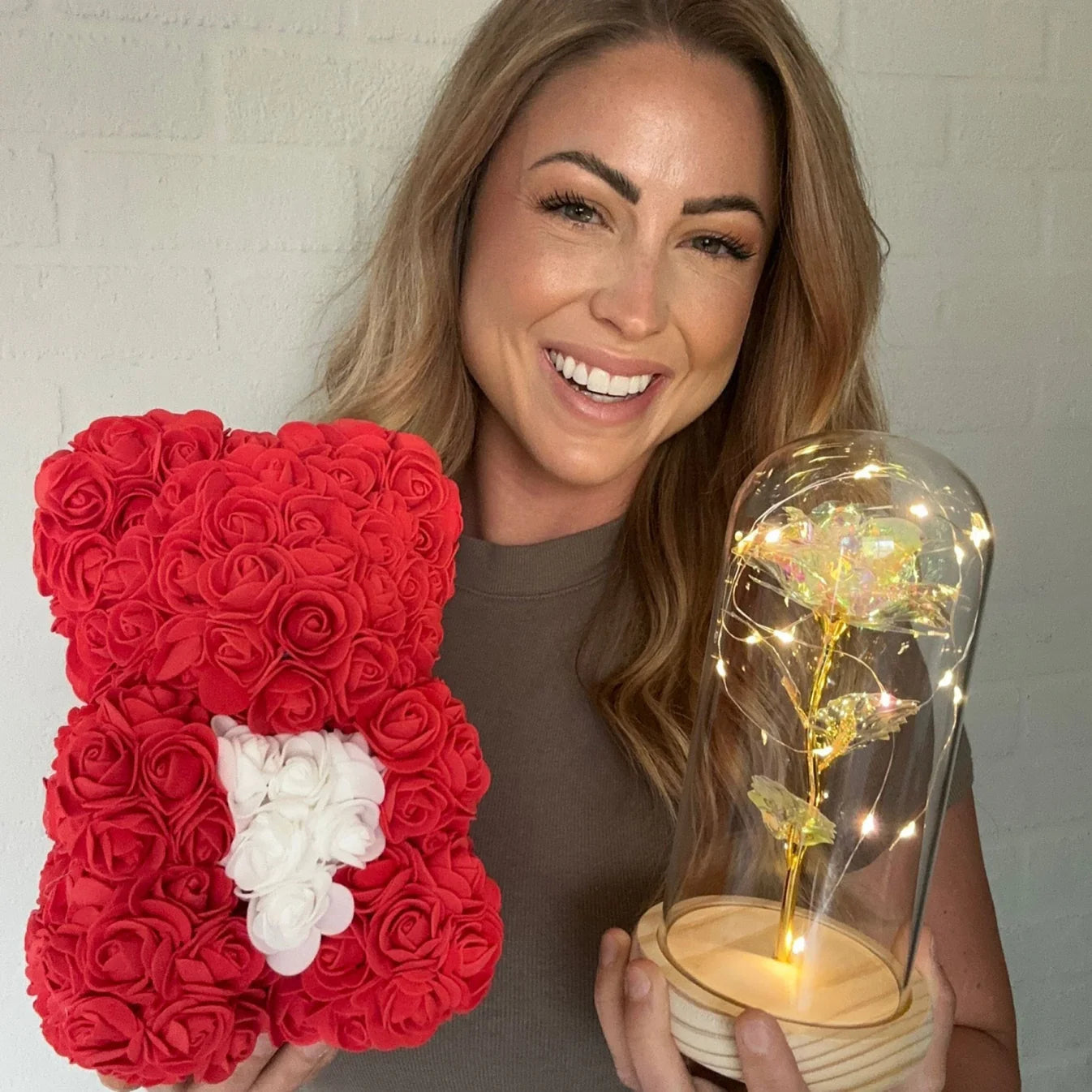 Gifted Rose Bear